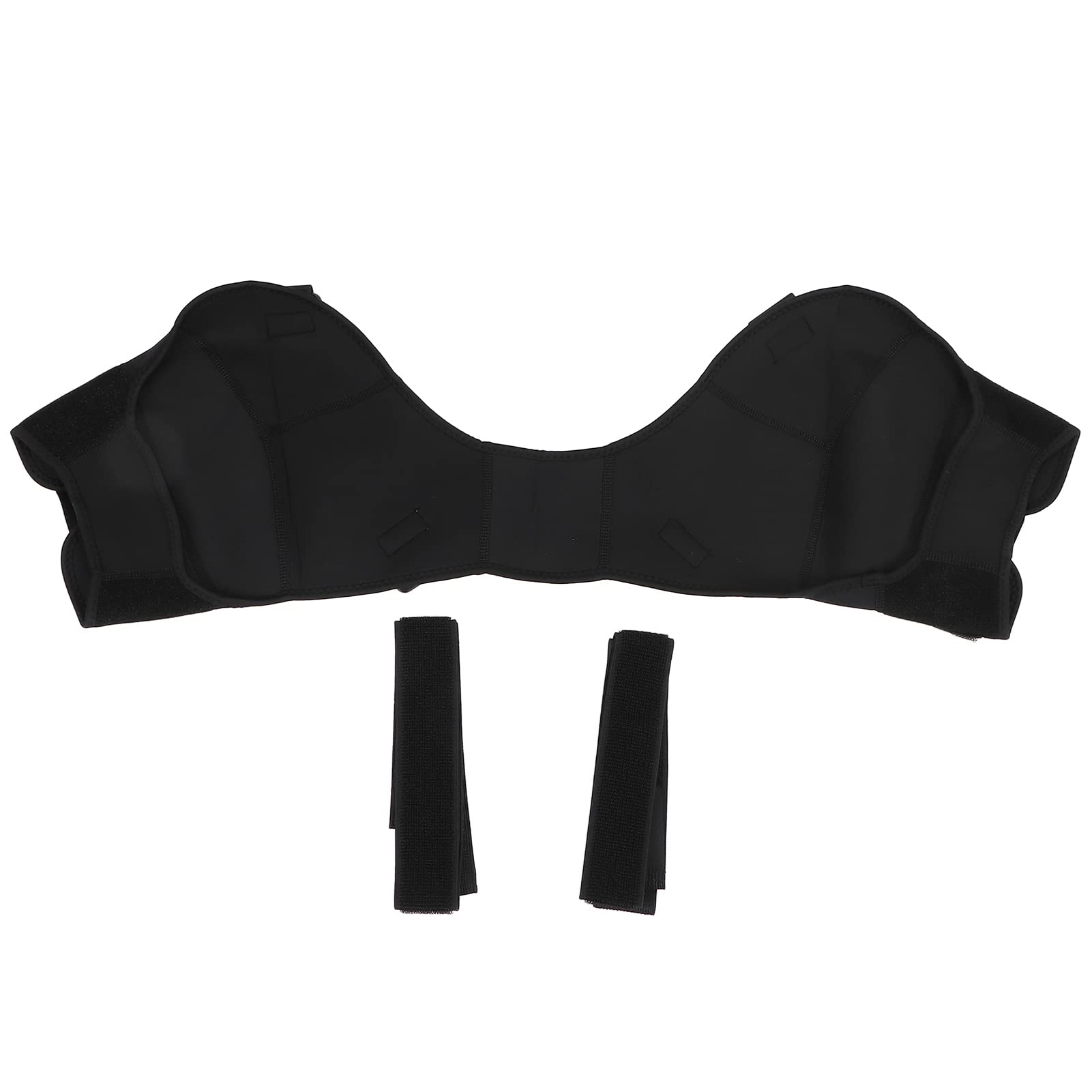 Elastic Shoulder Bandage Shoulder Belt, Double Shoulder Support Shoulder Wrap Protector Shoulder Strap Brace for Outdoor Hiking Lifting Sports For Posture Correction Shoulder Belt Back Stabilizer