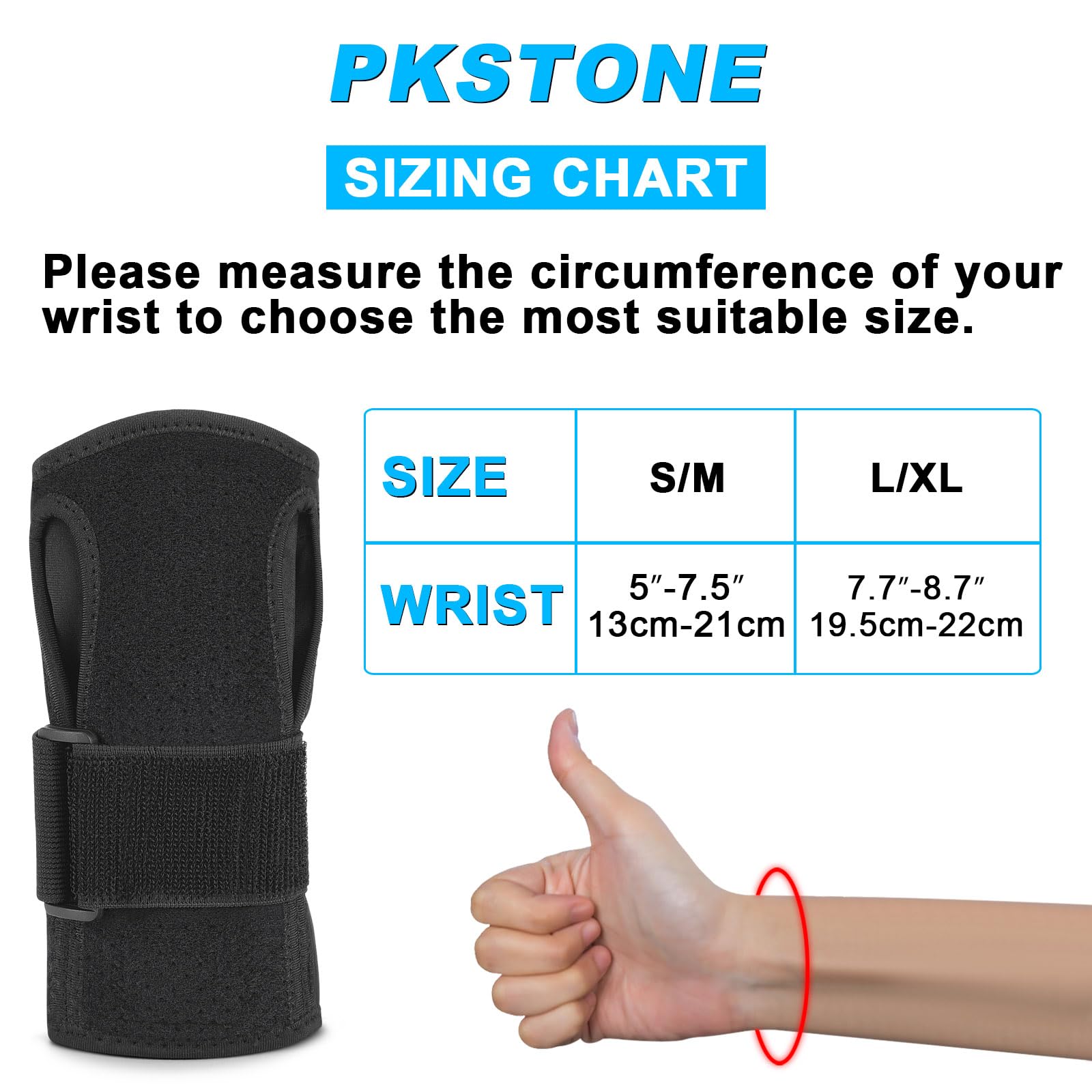Wrist Brace,Wrist Splint,Hand Brace,Carpal Tunnel Wrist Brace Night Support with Removable Pads,Helps Relieve Tendinitis Arthritis Carpal Tunnel Pain