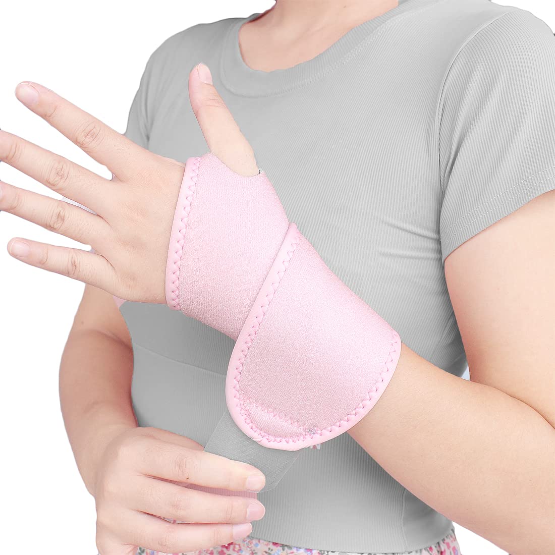 Wrist Support Brace/Carpal Tunnel/Hand Support, Adjustable for Arthritis and Tendinitis, Joint Pain Relief